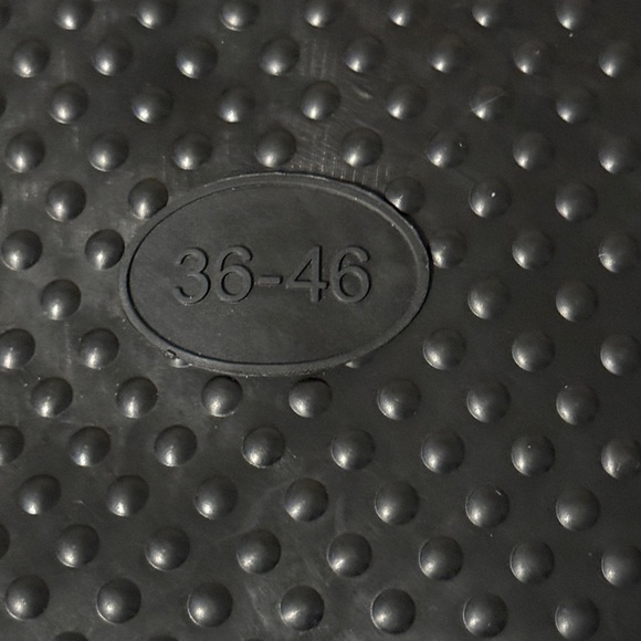 Nike Air Jordan Plush Slippers - Orange, Black, and White Gender Neutral - Picture 3 of 5